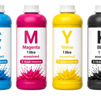 Eco-Solvent 3-Year Ink CMYK Set (4 x 1 Litre)